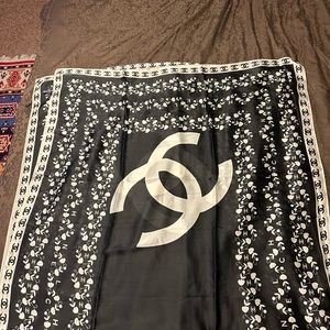 Chanel 100% Silk Scarf